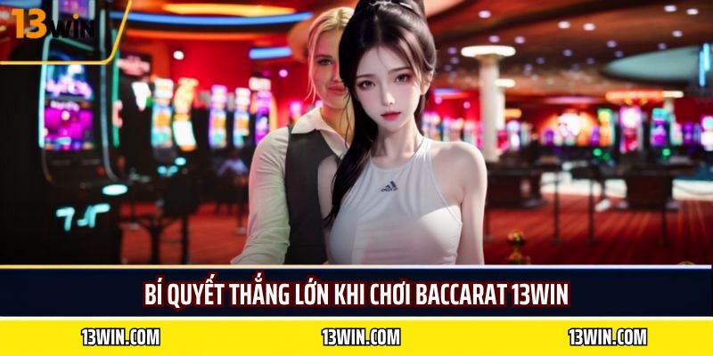 Bí quyết thắng lớn khi chơi baccarat 13WIN