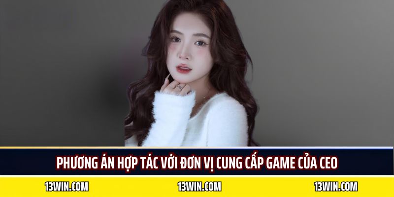 Phương án hợp tác với đơn vị cung cấp game của CEO